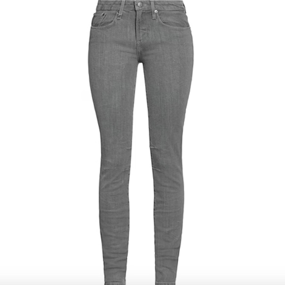 Helmut Lang Skinny Grey Denim Jeans - Size 32. - Picture 1 of 15